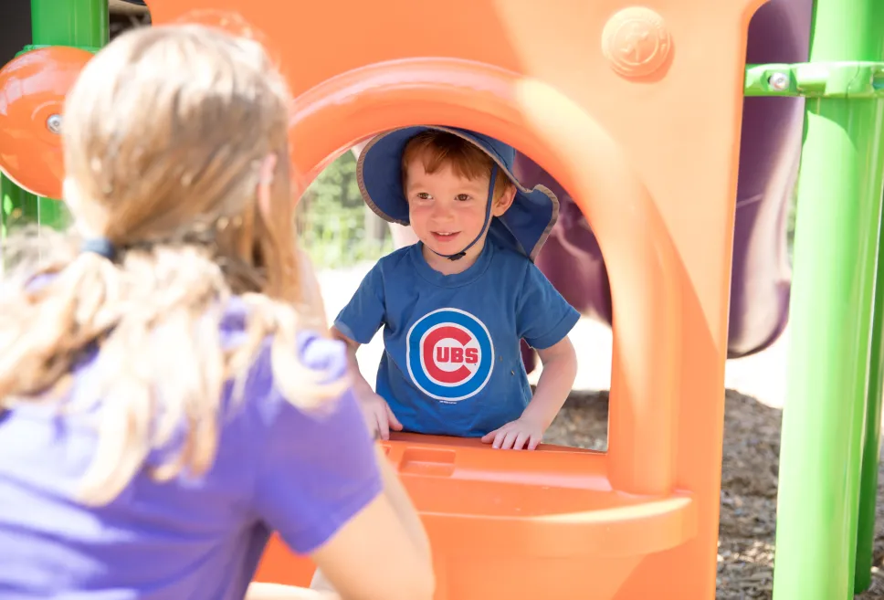 Toddler Playground Peek