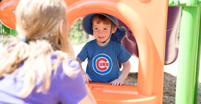 Toddler Playground Peek